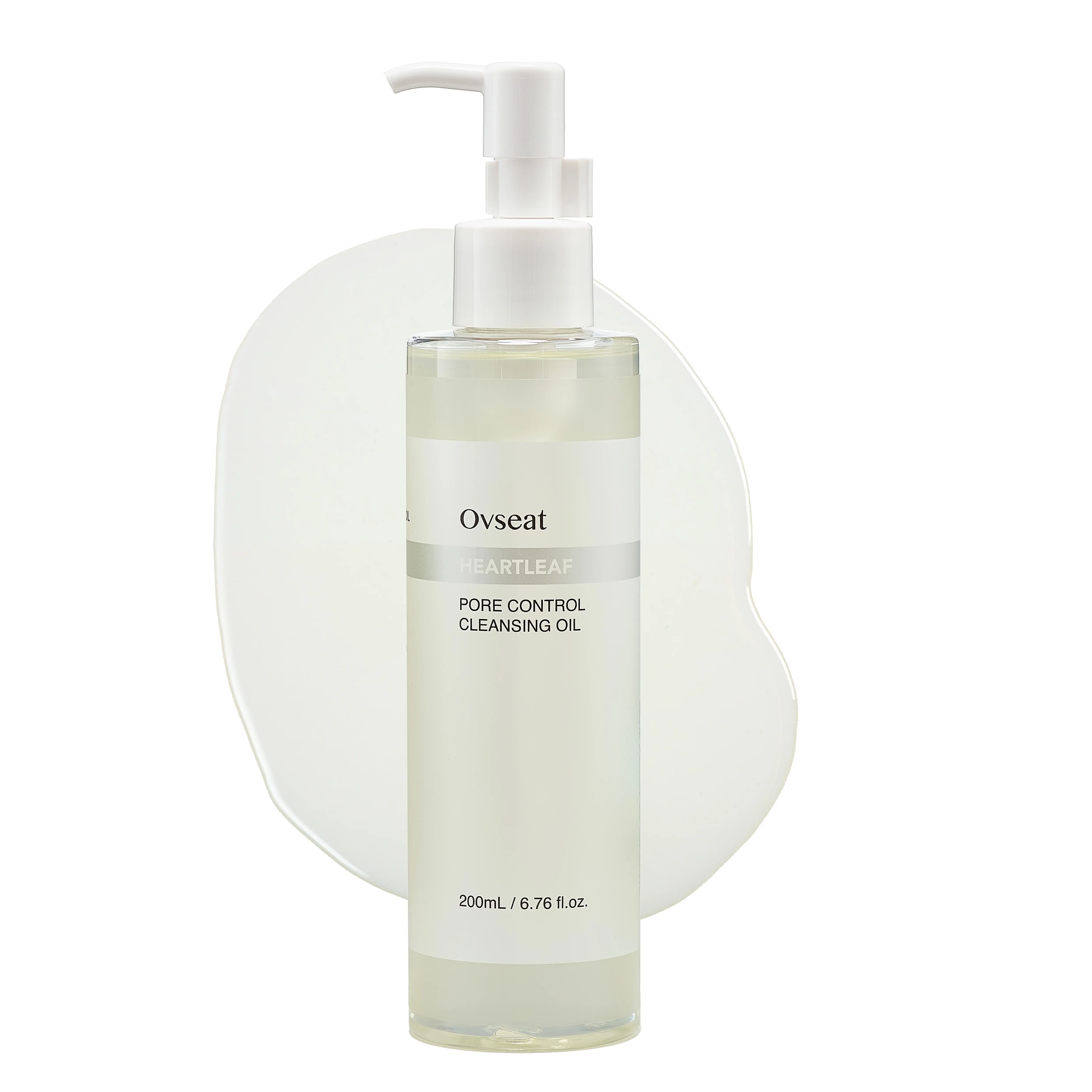 【Ovseat】2 piece of Houttuydata essential oil cleanser, suitable for double cleansing, gentle makeup removal Smooth Cosmetic