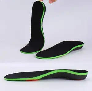 Arch Support High-Elastic Insoles for Flat Feet - Comfortable & Soft Orthotic Insoles for Men & Women, Shock-Absorbing & Breathable Inserts for Sports