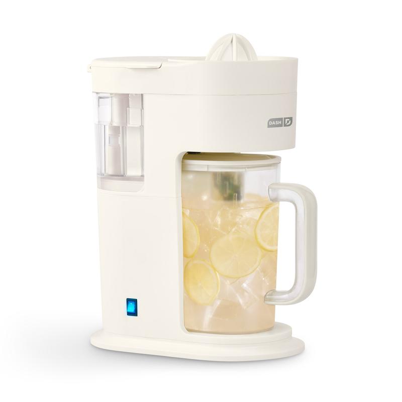 DASH 2-in-1 Citrus Juicer & Lemonade Maker - 32oz Pitcher Compatible, 600W, 5-min Lemonade, 2-in-1 Citrus Use for Grapefruits, Orange Juice, Ginger, Mint, Cucumber, Backyard BBQ Household Kitchen Appliance