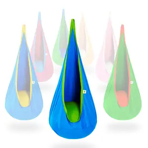 【Stand NOT Included】【Spring Glow Up】Christmas Gift,Pod Swing with Inflatable Pillow, Hanging Hammock Swing for Indoor & Outdoor, Sensory Chair,Children's Gift,Kid's Gift