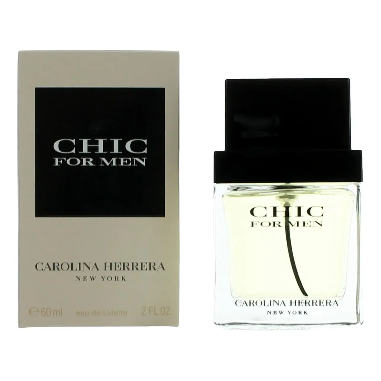 Chic by Carolina Herrera Men's Fragrance - 2 oz EDT Spray, Clean Men's Fragrance