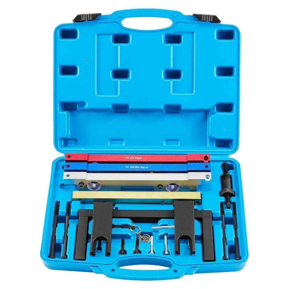Orion Motor Tech Engine Camshaft Timing Locking Master Tool, Crankshaft Flywheel Alignment Tool Kit Compatible with BMW Vehicles with 2.5L 3.0L N51 N52 N53 N54 N55 Engines Including BMW 3 Series 328i