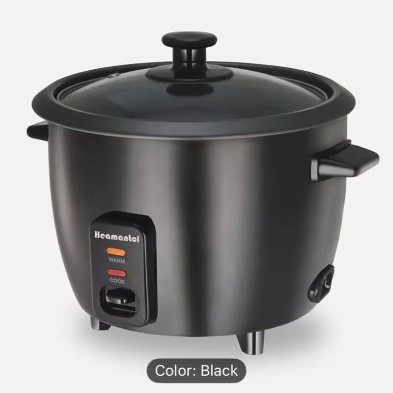 [6-Cup-Cooked Rice Cooker] 3-Cup (Uncook) Rice Cooker with Removable Nonstick Pot | Auto Keep Warm, Yogurt Maker, 1.5 Qt Large Capacity, 3-Cup (Uncook), One-Touch Operation, Multicooker, Stainless Steel Inner Liner, Steamer, Oatmeal Cooker, Soup