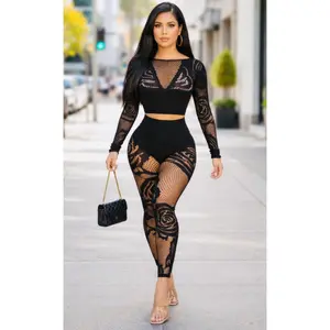 Mira Banging Body-stocking Pant Set