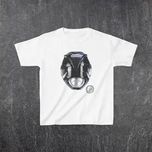Black Power Ranger Mmpr Tee -Kids Size
