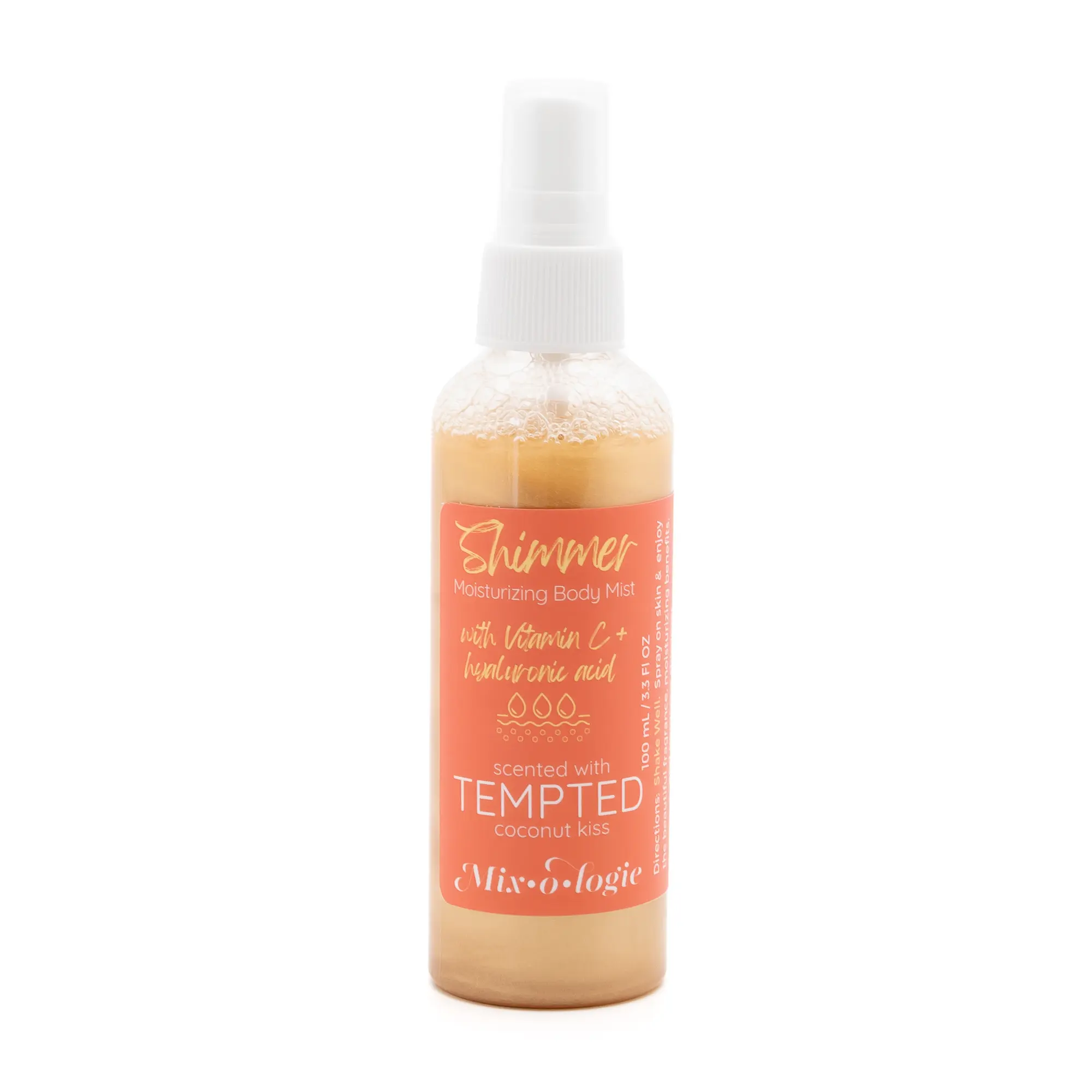 Mixologie Shimmer with Tempted (Coconut Kiss) scent