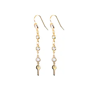 Dream Crystal Droplet Earrings