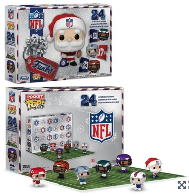 NFL 2026 Edition Funko Pocket Pop! Advent Calendar