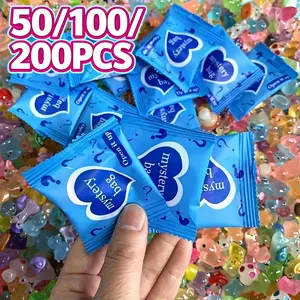 Mini Glow in the Dark Animal Resin Models, Cute Collectible Figurines, Surprise Mystery Bag for Dollhouse Decor, Fairy Garden Decor, Birthday Party Gift, DIY Crafts Ornaments, Resin Animal Sculptures#Mother's Day