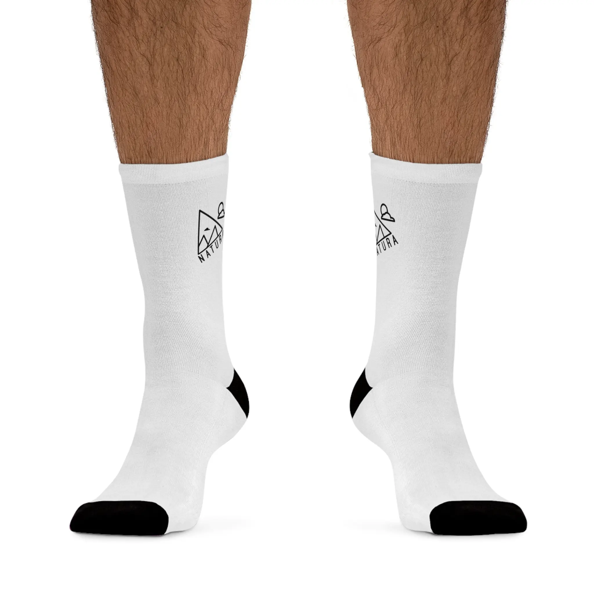 Natura Eco-Friendly Recycled Poly Socks, Sustainable Fashion, Gift for Outdoor Lovers, Hiking Socks, Everyday Comfort