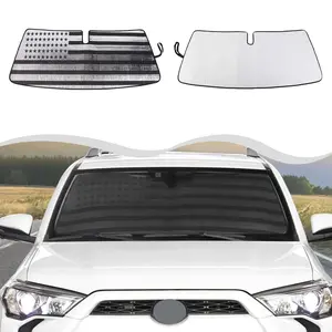 Car Sunshade Windshield Outside, Foldable Heat Shield Visor Windscreen Shade Cover for 2010-2023 Toyota 4Runner