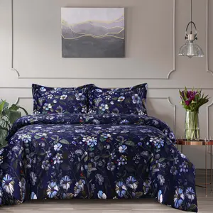 Amara Printed Velvet Oversized Duvet Set