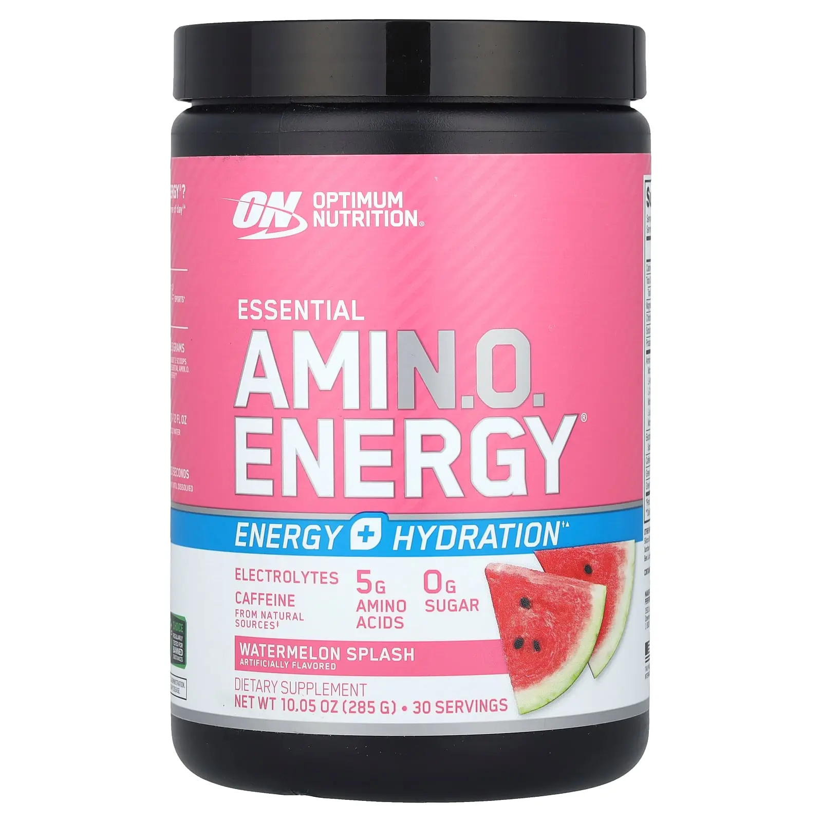 Optimum Nutrition Essential Amin.O. Energy®, Watermelon Splash, 10.05 oz (285 g)