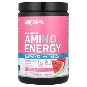 Optimum Nutrition Essential Amin.O. Energy®, Watermelon Splash, 10.05 oz (285 g)