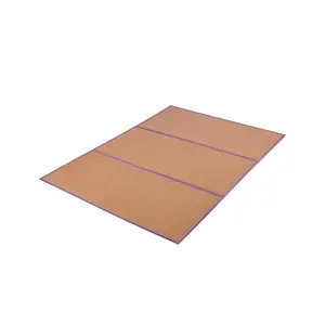 【FathersDayGift】 VEVOR Japanese Tatami Mat, 80 x 55 in Foldable Handwoven Natural Rattan Tatami Mat, Non-Slip & Easily Cleaned Japanese Tatami Floor Mat, Summer Breathable Sleeping Mat for Meditation Yoga Relaxation