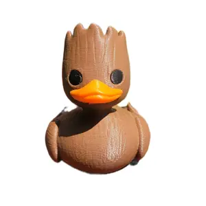 3D Printed Groot inspired Duck Figure -  Figure