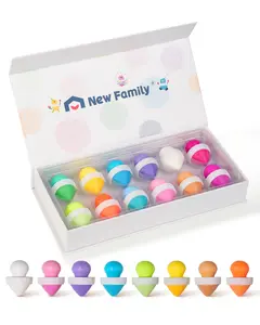 NewFamily Dustless Chalk for Kids，Dust-Free & Non-Toxic & Easy-Grip Chalk | Mess-Free Fun for Classroom, Home & On-the-Go Art