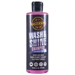 MASTERSON'S CAR CARE - WASH & SHINE SHAMPOO (16 OZ) - MCC_102_16 - Super Suds Shampoo For Washing Cars, Trucks, Motorcycles, RVs, and Boats
