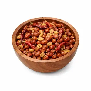 Cacahuate Español 1lbs - Roasted Peanut with Salt and Spicy Chilli spectacular for a bar snack