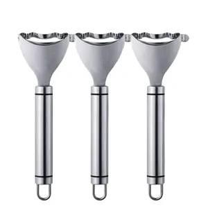 3 PCS Solid Stainless Steel Corn Cutter, Vegetable Cutter, Cob Stripper, Essential Kitchen Utensil Tool