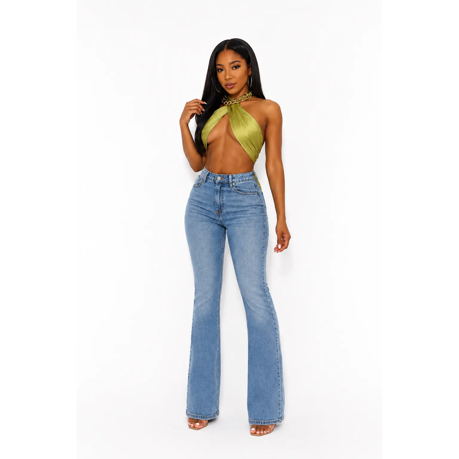 Chain Affair Halter Top