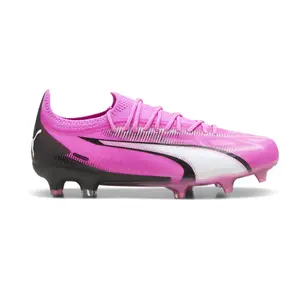 PUMA Womens Ultra Ultimate Firm GroundArtificial Ground Soccer Cleats Cleated, Firm Ground - Pink