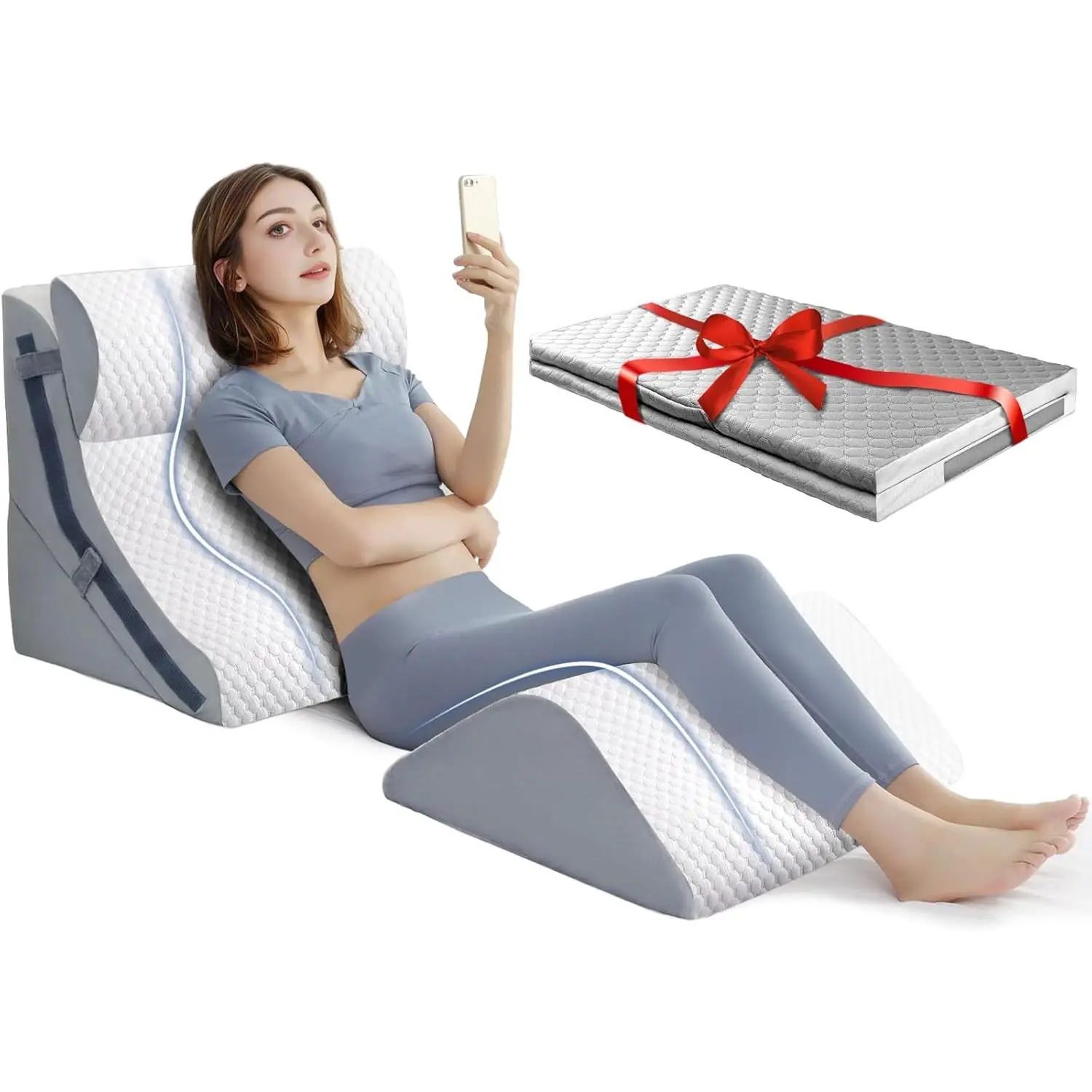 White - 4 Piece Set With Covers