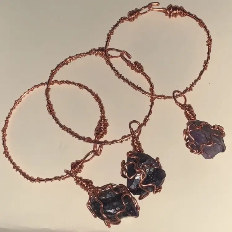 Amethyst Crystal Bracelet