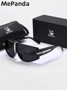 1 Pair Mepanda Unisex Shield Full Frame Sun Protective Sunglasses, Understated Quality UV400