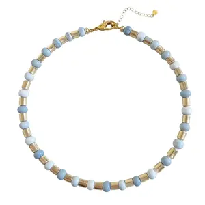 Golden Collar - Denim