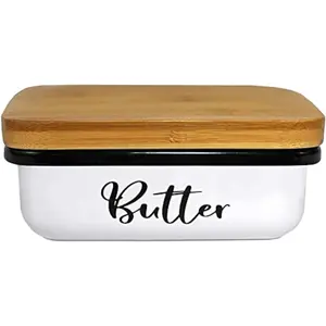Butter Dish with Lid for Farmhouse  Decor, Kitchen Collection