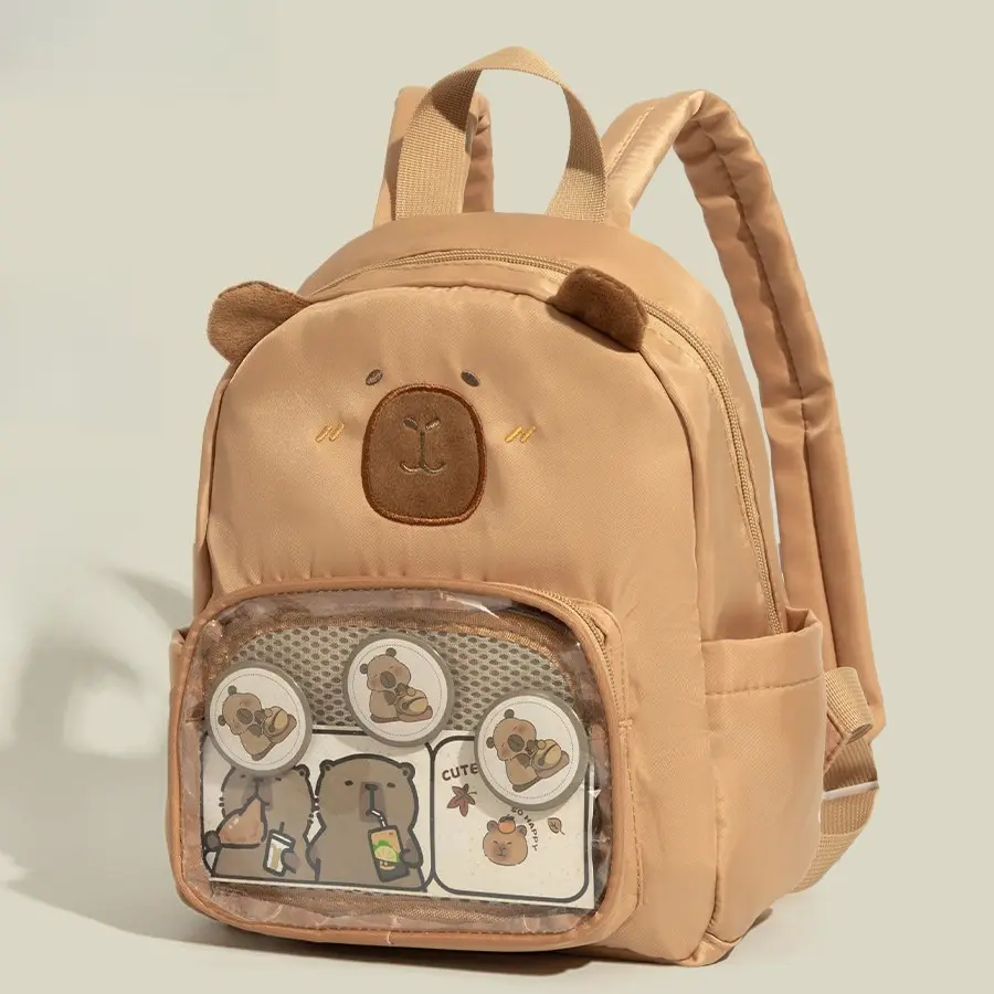 Capybara Backpack Cute Mini Backpack Small For Women Holiday Gifts Adorable Design Perfect For Everyday Use