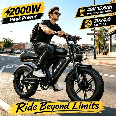 V30/V30Max/V30ProMax eBike for Adults，48v 15.6/31.2/40Ah Fat Tire bike dual moto AWD 1500W/2000W/3000W, 28/32/37.5MPH Bicycles 21-Speed with lgnition Lock Hydraulic Disc Brake，Electric Bike,outdoorfun