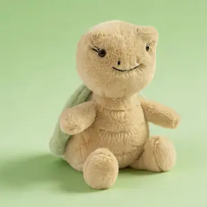 Timmy Turtle Sister Xinhur Tortoise Plush Toy, Huggable Stuffed Animal, Soft Fluffy Animal, Home Decor, Valentine's Day Gift, Kids Room Decoration, Birthday Present