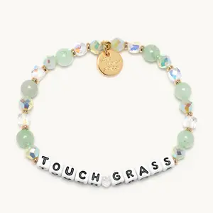 Little Words Project - Touch Grass Bracelet – Farmer’s Market Collection – Colorful Beaded Bracelet, Choose Your Size