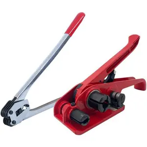 Heavy Duty Pallet Strapping Kit - Includes Tensioner Tool, Sealer & Metal Seals - Industrial-Grade Packaging Solution for Tough Pallet Loads