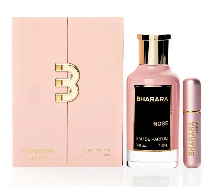 Bharara Rose EDP Spray 100ML (3.4 OZ) | A luxurious, long-lasting womens fragrance with a mesmerizing floral blend for an elegant touch