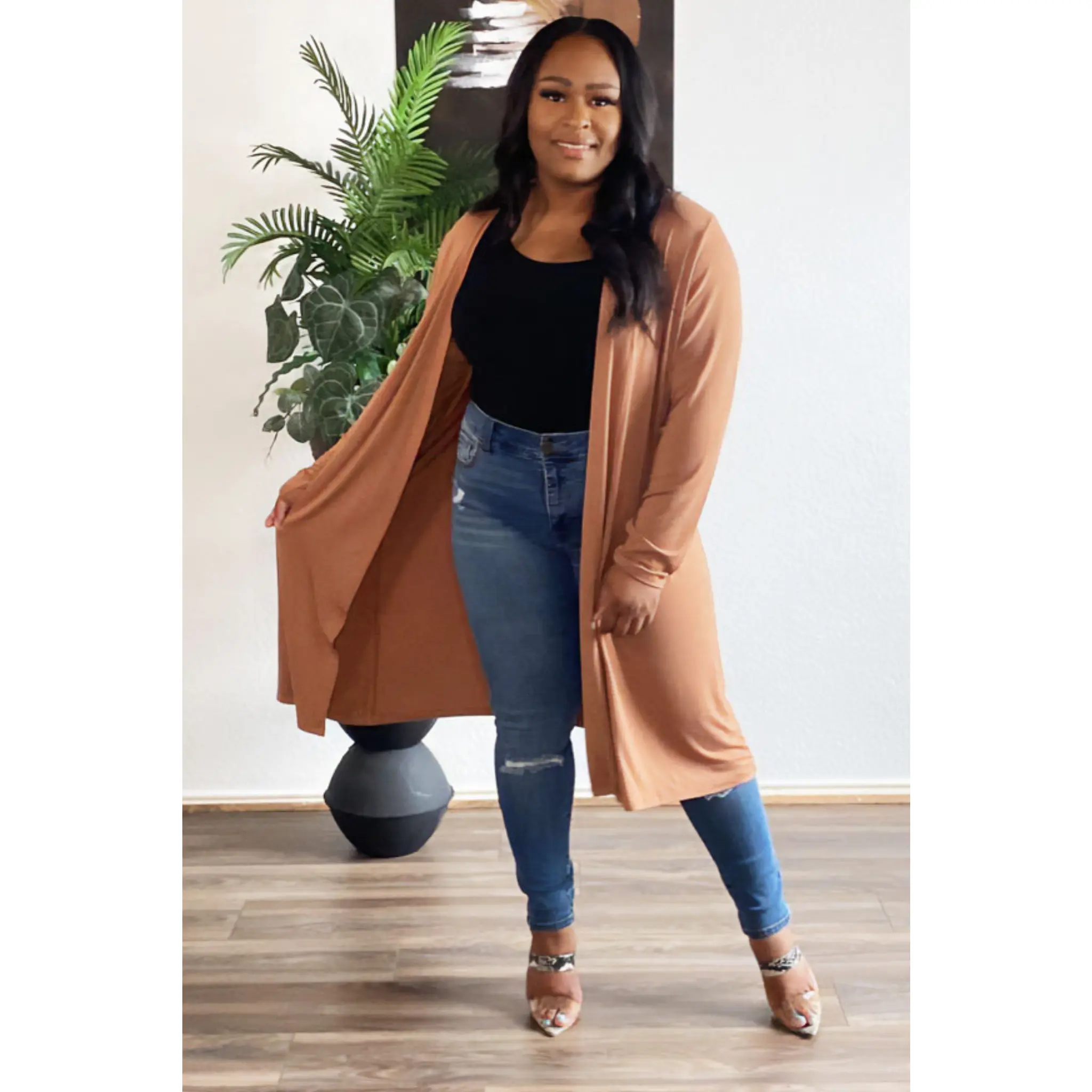 FINAL SALE - Darlene Solid Cardigans - Tan