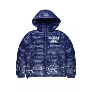 Raffer Navy Heavy Puffer Jacket