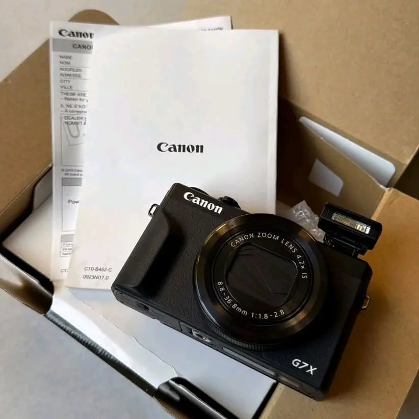 Brand new Canon G7x digital Camera