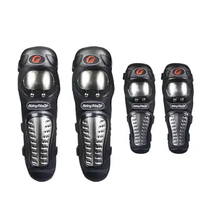Four-season universal motorcycle riding knee pads, anti-fall and anti-collision breathable leg protectors, wear-resistant protective gear for both men and women in outdoor riding
