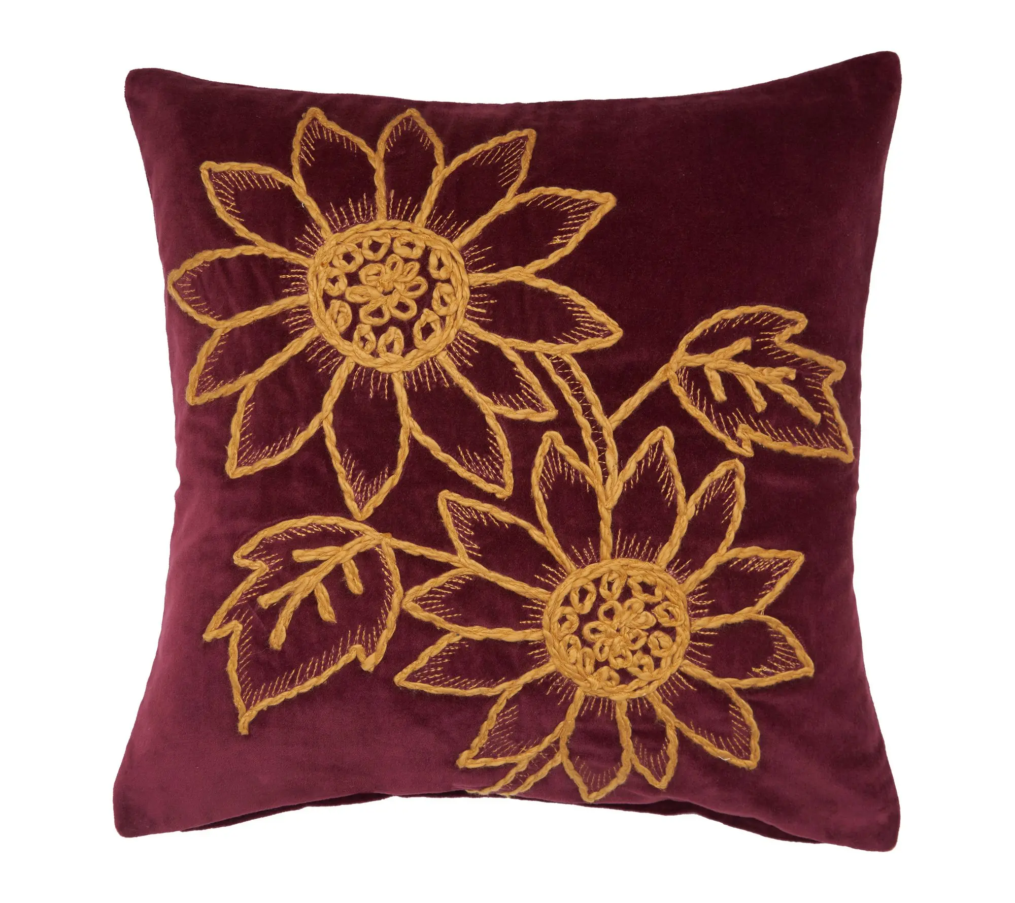 Sunflower Harvest Pillow by Valerie