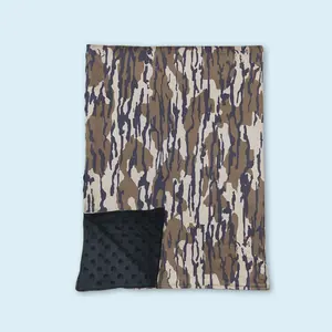 Toddle baby camouflage hunting season kids blankets