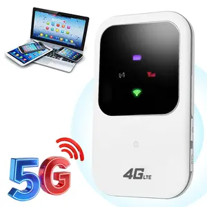 5G/2.4G Portable WiFi Hotspot Device WiFi Wireless High-Speed LTE Mobile Broadband Router ,150Mbps High Speed,Connect Up to10+ Devices, for Campers, Motorhomes and Travels