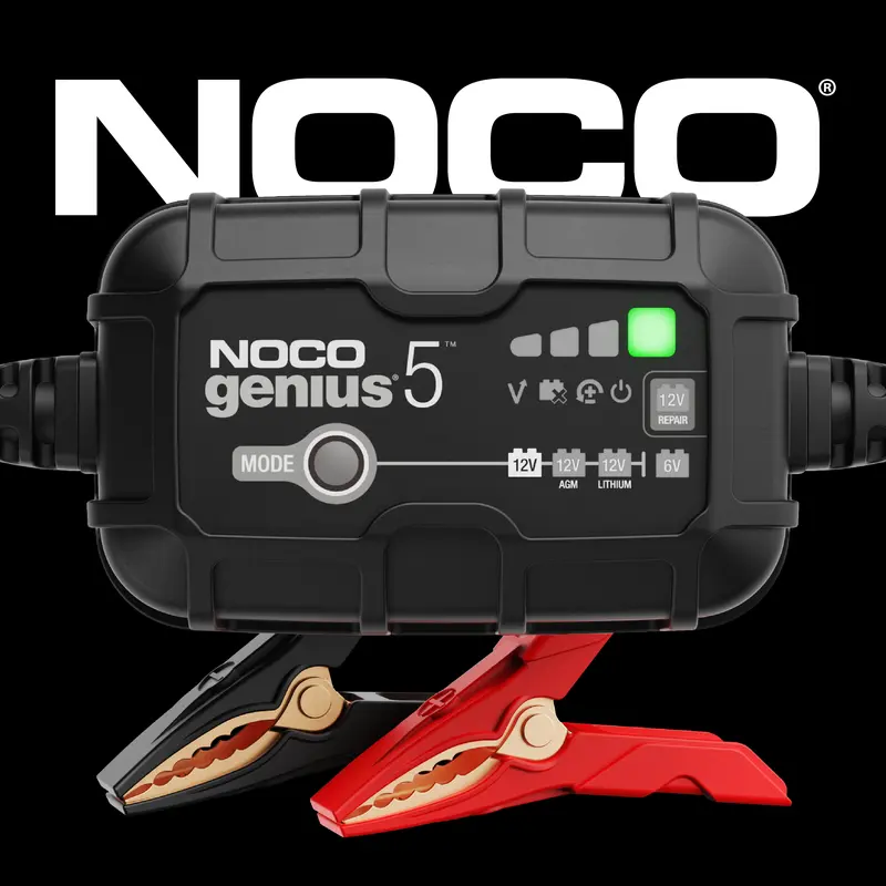NOCO GENIUS5 5A Smart Battery Charger 6V & 12V Battery Maintainer Trickle Charger Desulfator for AGM Autos Car Accessories Vehicle