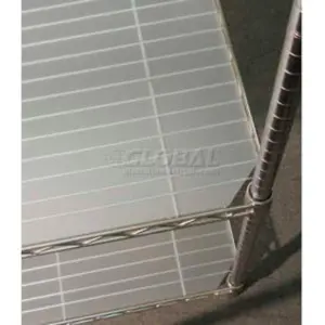 Chadko SM2430CL Light Smooth Polypropylene Shelf Liner - 30x24 in., Translucent - Suitable for Square, Round Shelves
