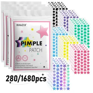 New Style Shiny Star Design Acne Patches, High-Value Ultra-Thin Invisible Coverage, Authentic Size, 280/1680 Pieces, Single Item