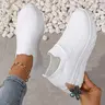 Women's Ultra-Light Sport Casual Shoes, Fashionable Breathable Mesh Slip-On Sneakers, Comfortable Walking Running Shoes, Travel Shoes, Lightweight Sneakers