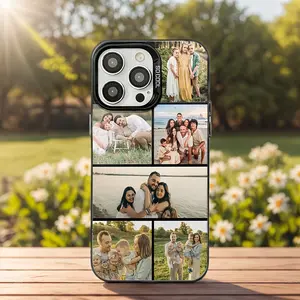 Phone Case: Laser 6-Photo Custom Phone Case: Customize your own phone case with 6 photos, featuring drop-proof, anti-slip, and full-body protection. This custom case is compatible with iPhone 11/12/13/14/15/16/17/Pro Max, making it a perfect holiday gift.