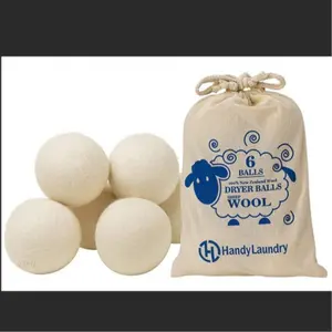 Eliminate static, dry and deodorize with the wool felt ball, speed up clothes drying, and it can be reused, Laundry Balls, Wool Dryer Balls, Laundry Products